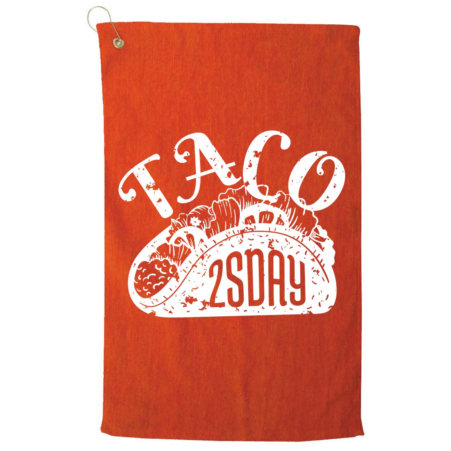Taco Tuesday Mexican Golf Towel