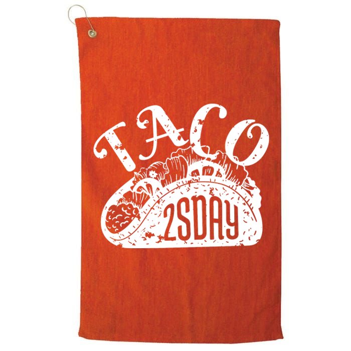 Taco Tuesday Mexican Platinum Collection Golf Towel