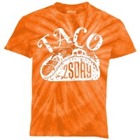 Taco Tuesday Mexican Kids Tie-Dye T-Shirt