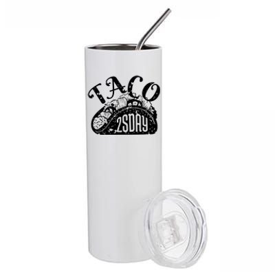 Taco Tuesday Mexican Stainless Steel Tumbler