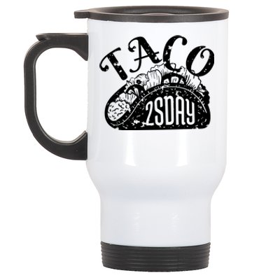 Taco Tuesday Mexican Stainless Steel Travel Mug