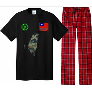 Taiwan Taiwan Map Taiwan Flag Flag Of Taiwan Gift Pajama Set