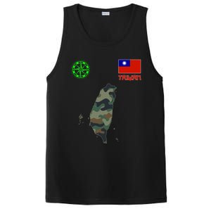 Taiwan Taiwan Map Taiwan Flag Flag Of Taiwan Gift PosiCharge Competitor Tank