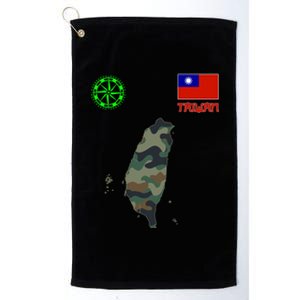 Taiwan Taiwan Map Taiwan Flag Flag Of Taiwan Gift Platinum Collection Golf Towel