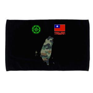 Taiwan Taiwan Map Taiwan Flag Flag Of Taiwan Gift Microfiber Hand Towel