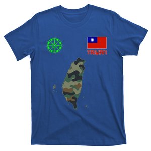 Taiwan Taiwan Map Taiwan Flag Flag Of Taiwan Gift T-Shirt