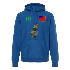 Taiwan Taiwan Map Taiwan Flag Flag Of Taiwan Gift Premium Hoodie