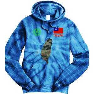 Taiwan Taiwan Map Taiwan Flag Flag Of Taiwan Gift Tie Dye Hoodie