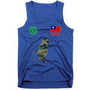 Taiwan Taiwan Map Taiwan Flag Flag Of Taiwan Gift Tank Top