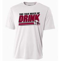 This Team Makes Me Drink South Carolina Football Cooling Performance Crew T-Shirt