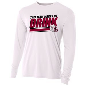 This Team Makes Me Drink South Carolina Football Cooling Performance Long Sleeve Crew