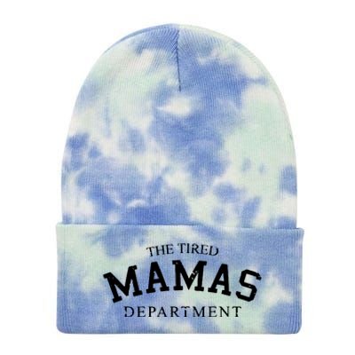 The Tired Mamas Department Tie Dye 12in Knit Beanie