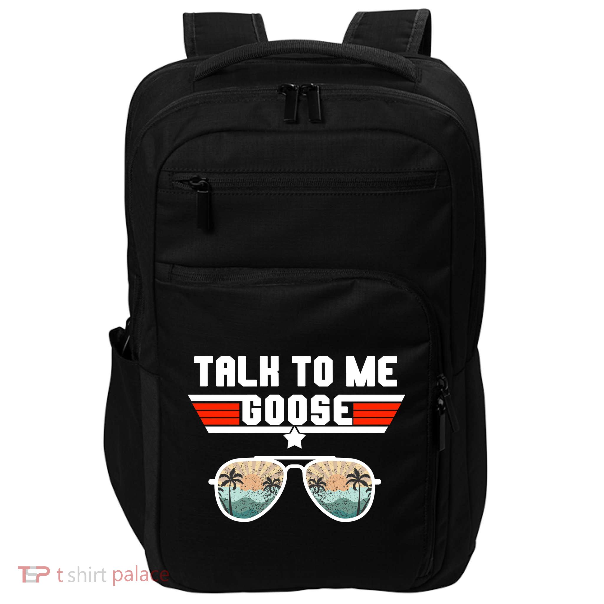 Talk To Me Goose Jet Fighter Sunglasses Impact Tech Backpack