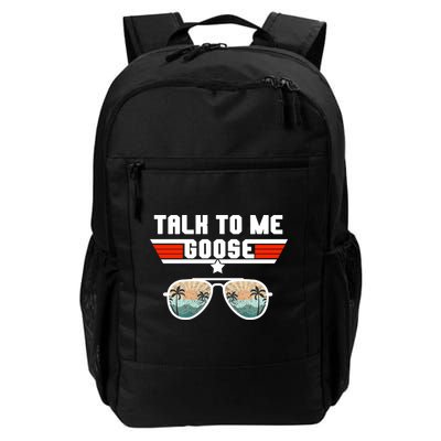 Talk To Me Goose Jet Fighter Sunglasses Daily Commute Backpack