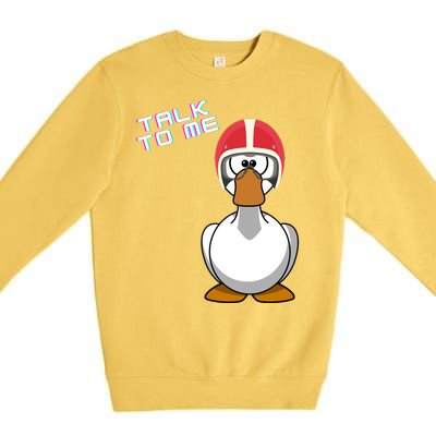 Talk To Me Goose Premium Crewneck Sweatshirt