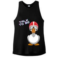 Talk To Me Goose Ladies PosiCharge Tri-Blend Wicking Tank