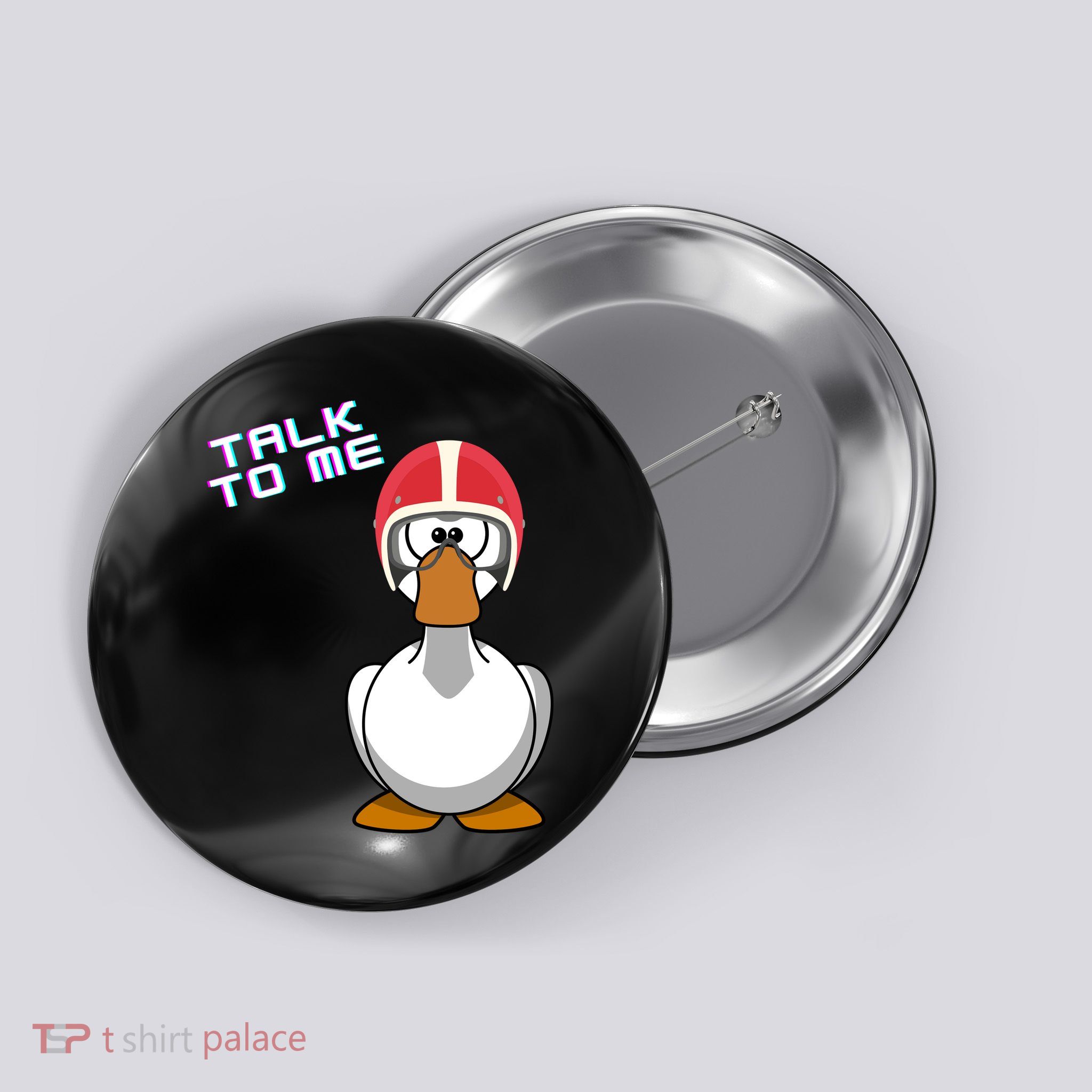 Talk To Me Goose Button
