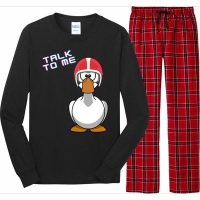 Talk To Me Goose Long Sleeve Pajama Set