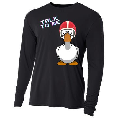 Talk To Me Goose Cooling Performance Long Sleeve Crew