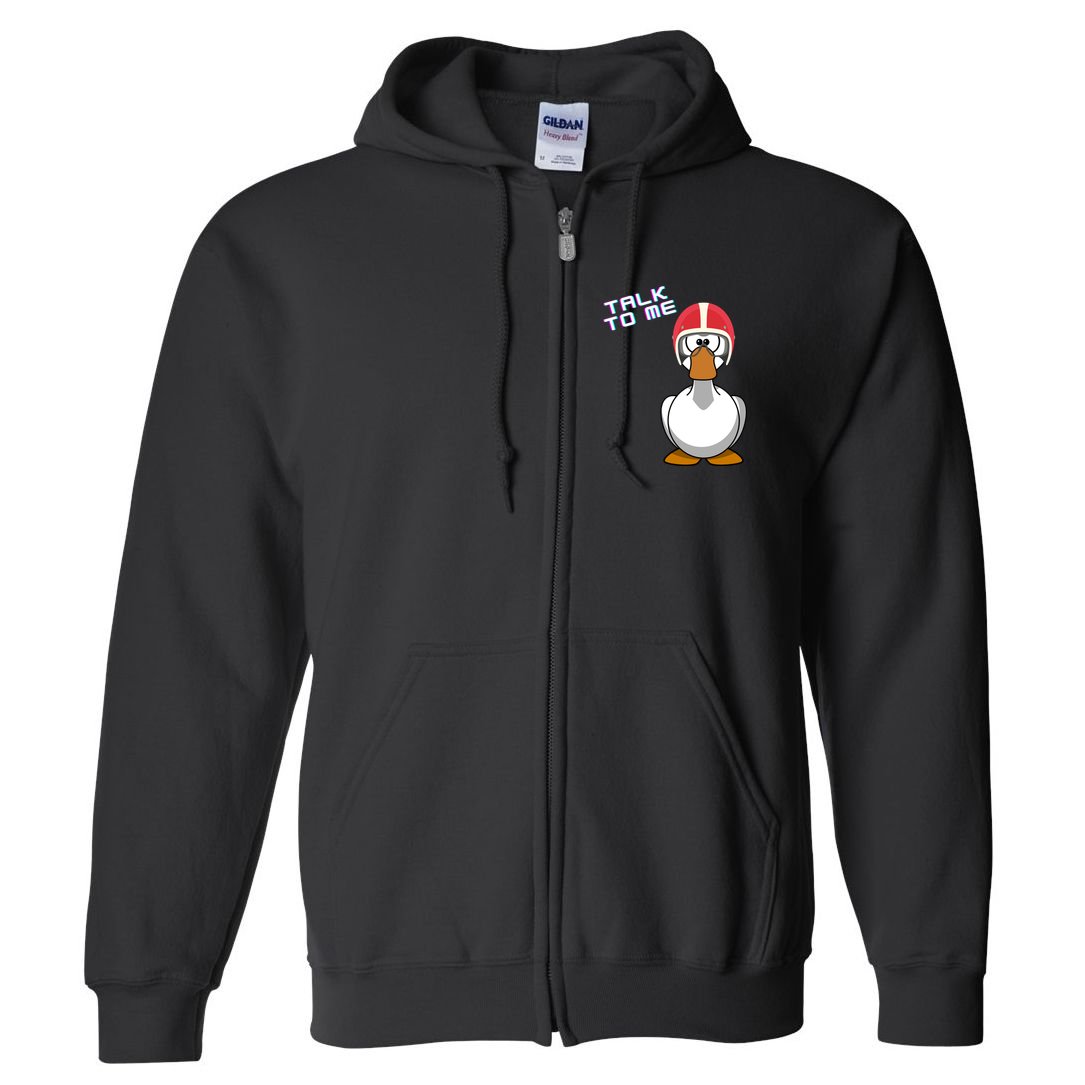 Talk To Me Goose Full Zip Hoodie