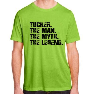 Tucker The Man The Myth The Legend Tucker Carlson Adult ChromaSoft Performance T-Shirt