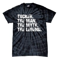 Tucker The Man The Myth The Legend Tucker Carlson Tie-Dye T-Shirt