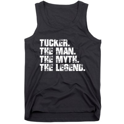 Tucker The Man The Myth The Legend Tucker Carlson Tank Top