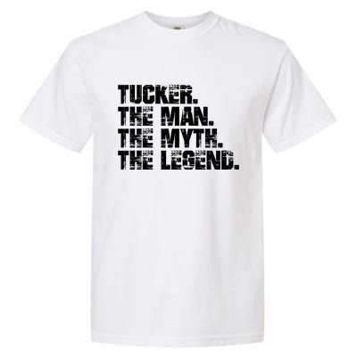 Tucker The Man The Myth The Legend Tucker Carlson Garment-Dyed Heavyweight T-Shirt