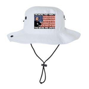 Trump The More They Indict The More We Unite Legacy Cool Fit Booney Bucket Hat