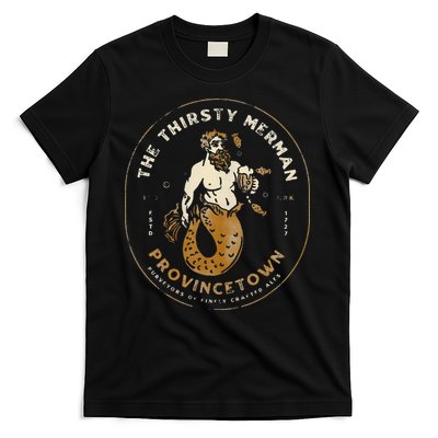 The Thirsty Merman Provincetown Cape Cod Massachusetts T-Shirt