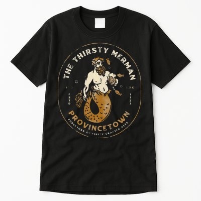The Thirsty Merman Provincetown Cape Cod Massachusetts Tall T-Shirt