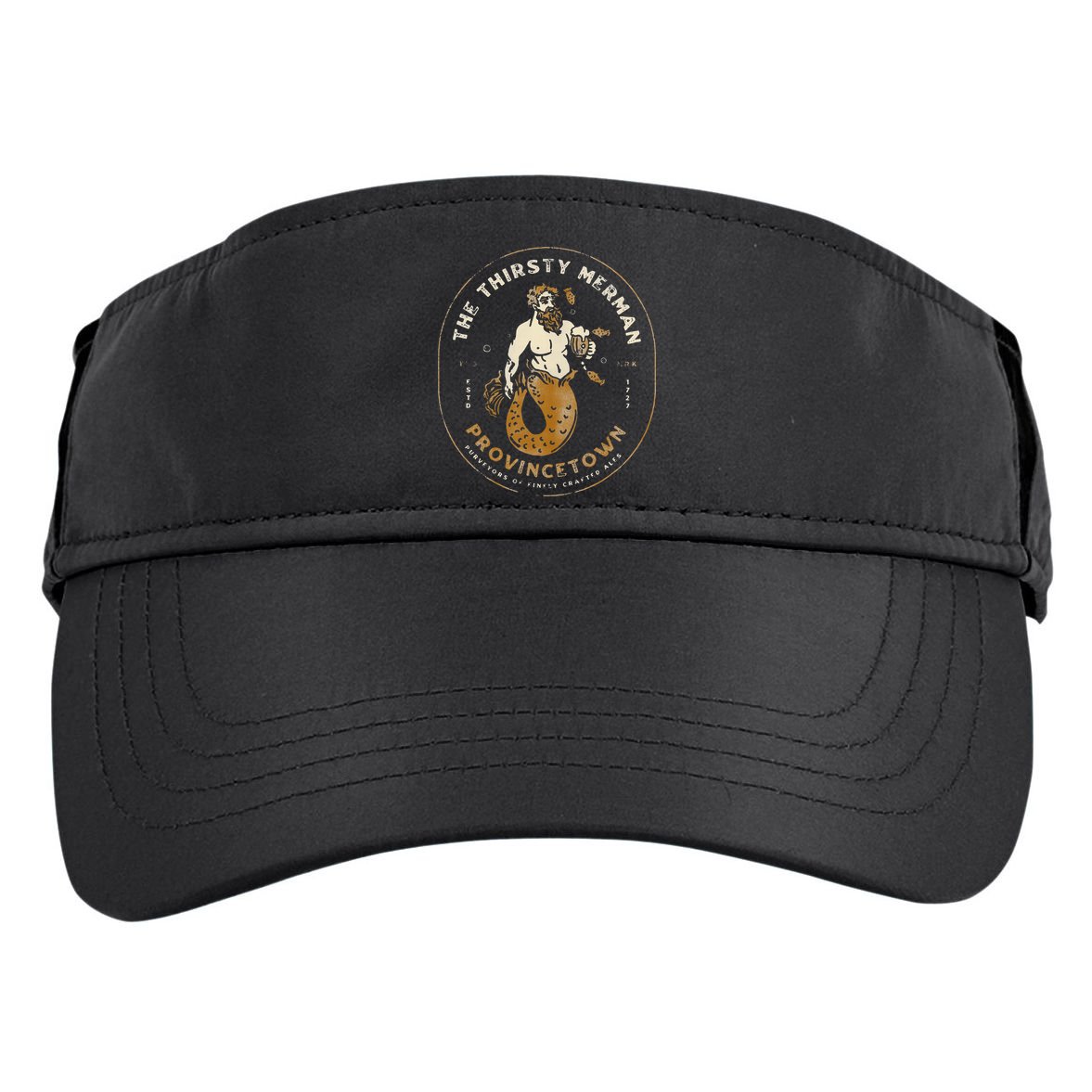 The Thirsty Merman Provincetown Cape Cod Massachusetts Adult Drive Performance Visor