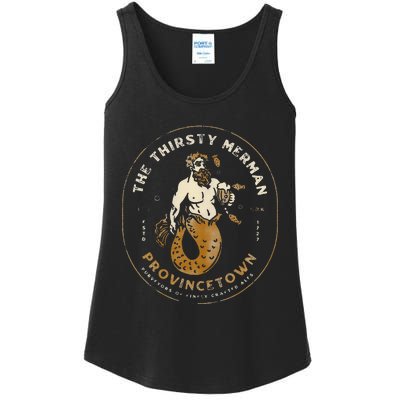 The Thirsty Merman Provincetown Cape Cod Massachusetts Ladies Essential Tank