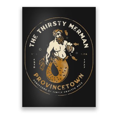 The Thirsty Merman Provincetown Cape Cod Massachusetts Poster