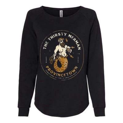 The Thirsty Merman Provincetown Cape Cod Massachusetts Womens California Wash Sweatshirt