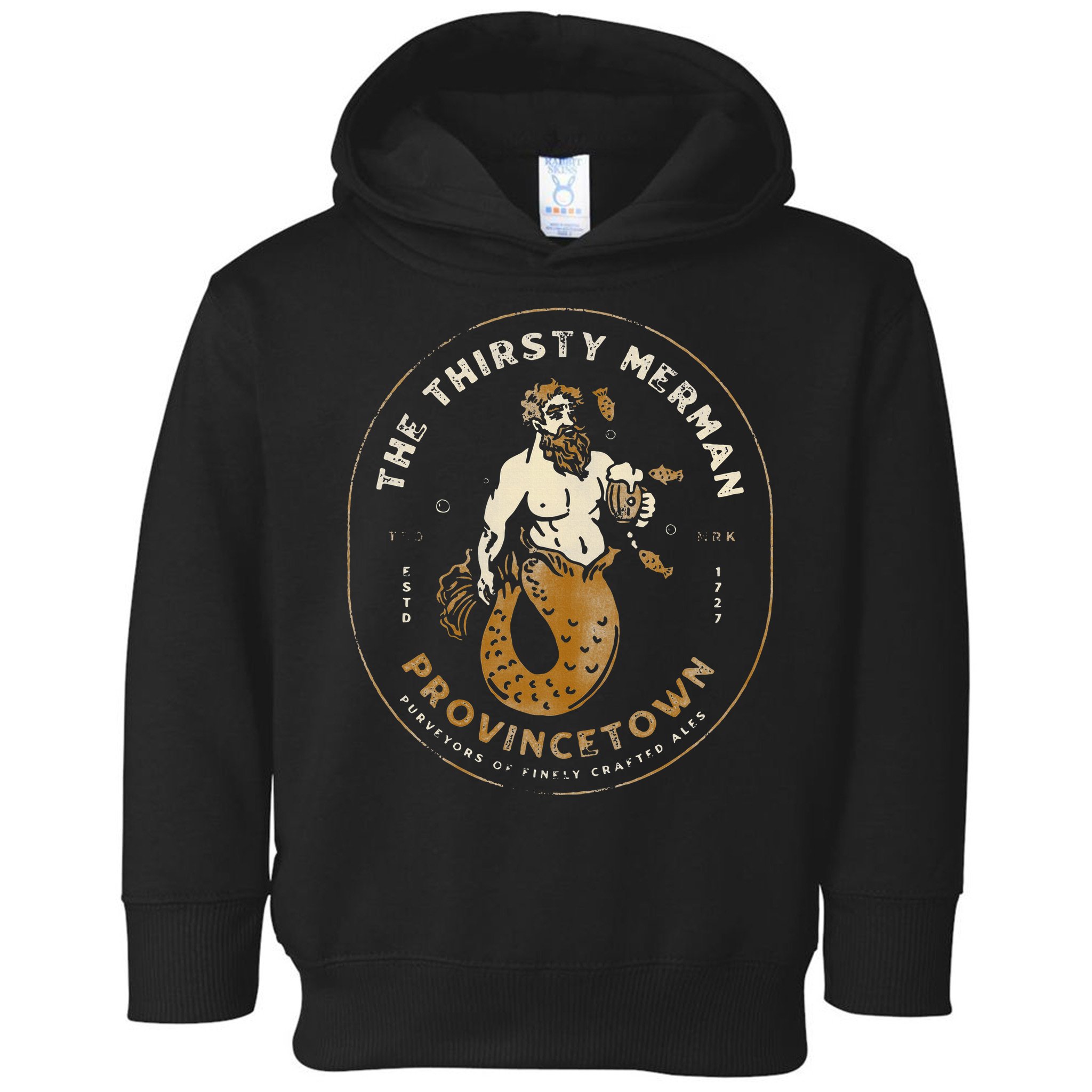 The Thirsty Merman Provincetown Cape Cod Massachusetts Toddler Hoodie