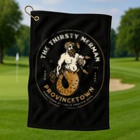 The Thirsty Merman Provincetown Cape Cod Massachusetts Golf Towel