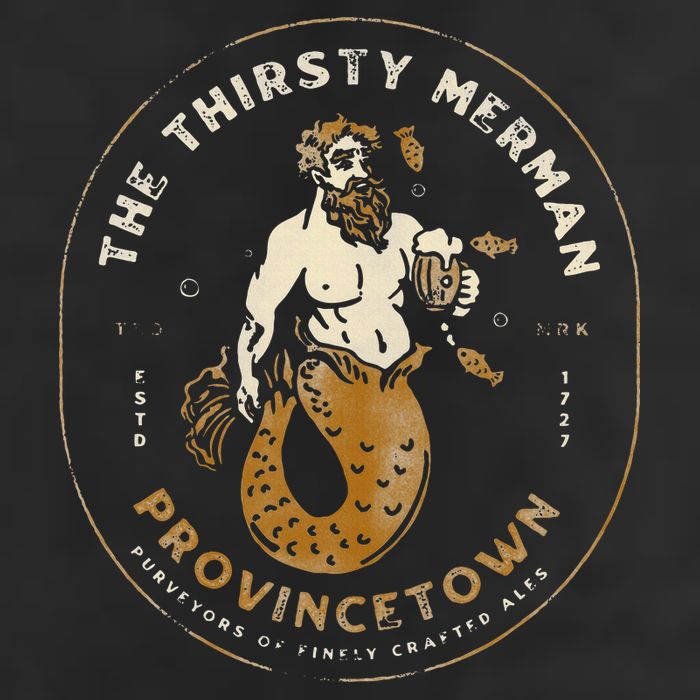 The Thirsty Merman Provincetown Cape Cod Massachusetts Golf Towel