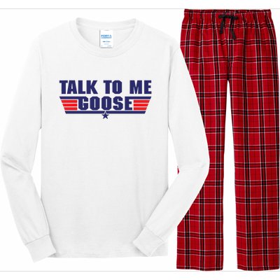 Talk To Me Goose Long Sleeve Pajama Set