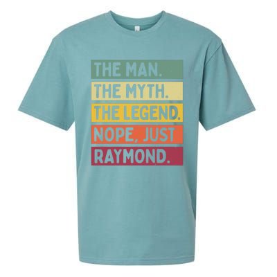 The The Myth The Legend Nope Just Raymond Funny Quote Great Gift Sueded Cloud Jersey T-Shirt