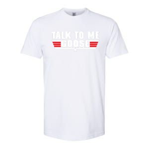 Talk To Me Goose Softstyle CVC T-Shirt