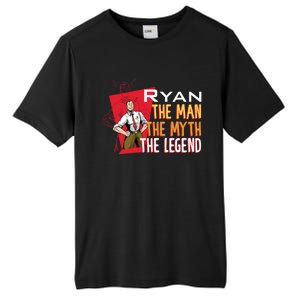 The The Myth The Legend Ryan Gift Tall Fusion ChromaSoft Performance T-Shirt