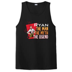 The The Myth The Legend Ryan Gift PosiCharge Competitor Tank