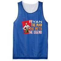 The The Myth The Legend Ryan Gift Mesh Reversible Basketball Jersey Tank