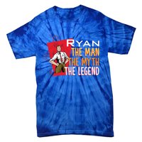 The The Myth The Legend Ryan Gift Tie-Dye T-Shirt