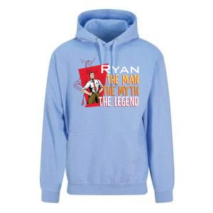 The The Myth The Legend Ryan Gift Unisex Surf Hoodie