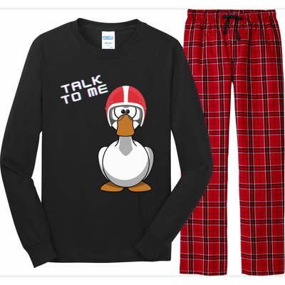 Talk To Me Goose Long Sleeve Pajama Set