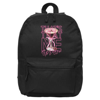 That’S That Me Espresso 16 in Basic Backpack