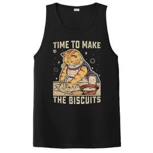 Time To Make The Biscuits Cats Baking Pastry Chef Lover Meaningful Gift PosiCharge Competitor Tank