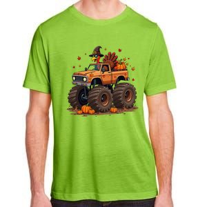 Thanksgiving Turkey Monster Truck Gift Adult ChromaSoft Performance T-Shirt